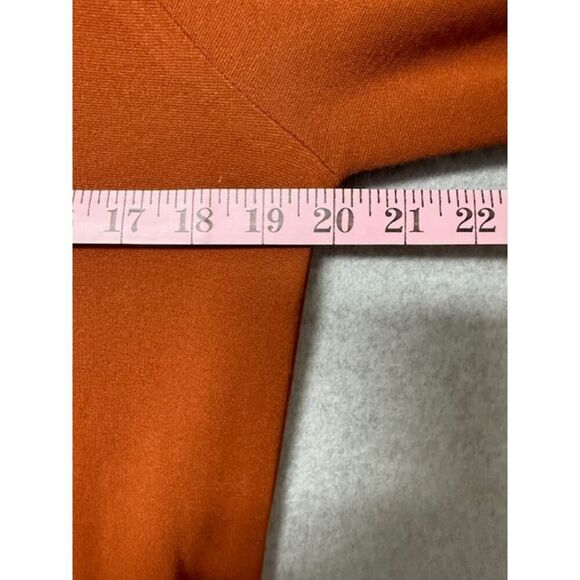 Chico's Long Sleeve Rust Think Sweater Size 1 - Picture 4 of 6